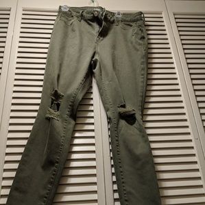 Destroyed Old Navy Rockstar Jeans